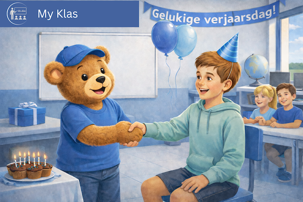 VerjaarsdagSeun My Klas - Geluk met jou verjaarsdag, Anro!
